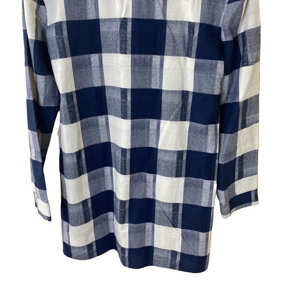 BCBGeneration Plaid Button Front Dress Sz M - Picture 7 of 10